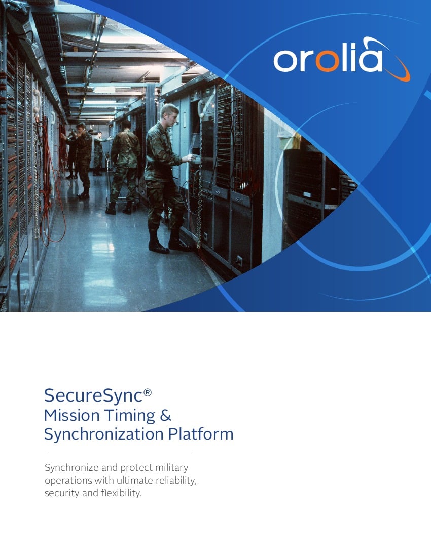 SecureSync® Mission Timing & Synchronization Platform