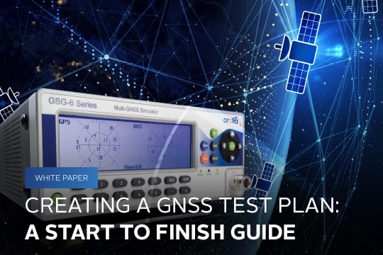 Creating a GNSS Test Plan