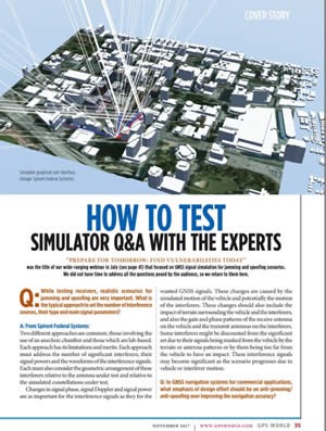 Simulator Q&A Article